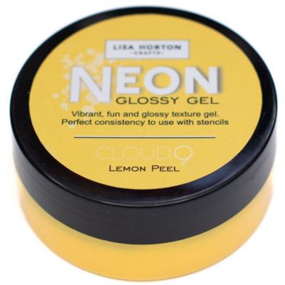 Lisa Horton Crafts Neon Glossy Gel  -  Lemon Peel